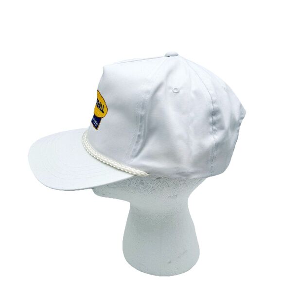 Vintage Butterball Fresh Chicken Snapback Hat with Rope Detail White Yellow Blue - Picture 2 of 7